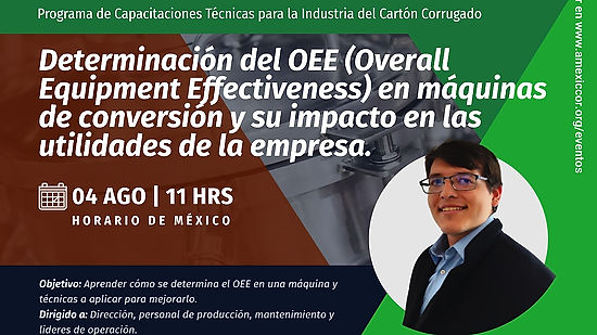Determinación del OEE en máquinas de conversión y su impacto en las utilidades de la empresa.